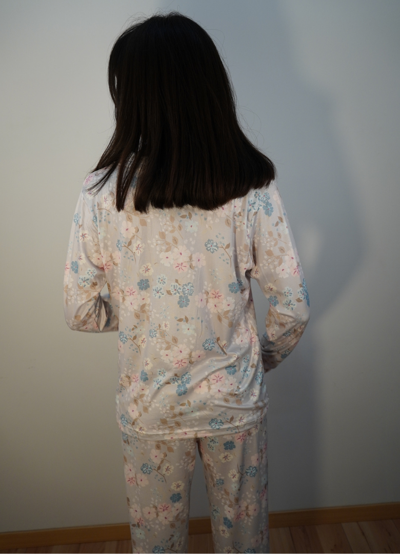 Pijama print floral