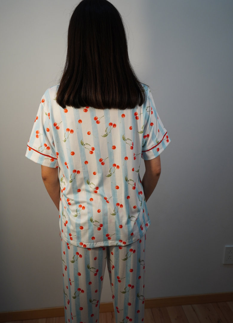 Pijama print cherry