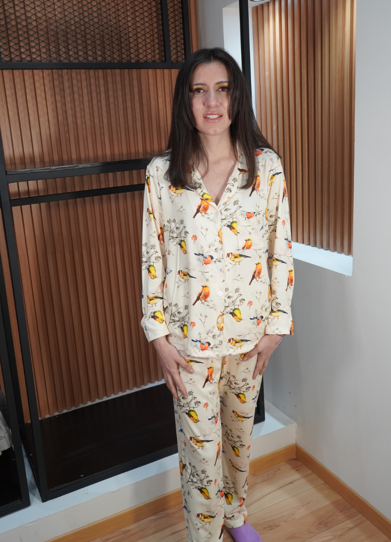 Pijama pajaritos