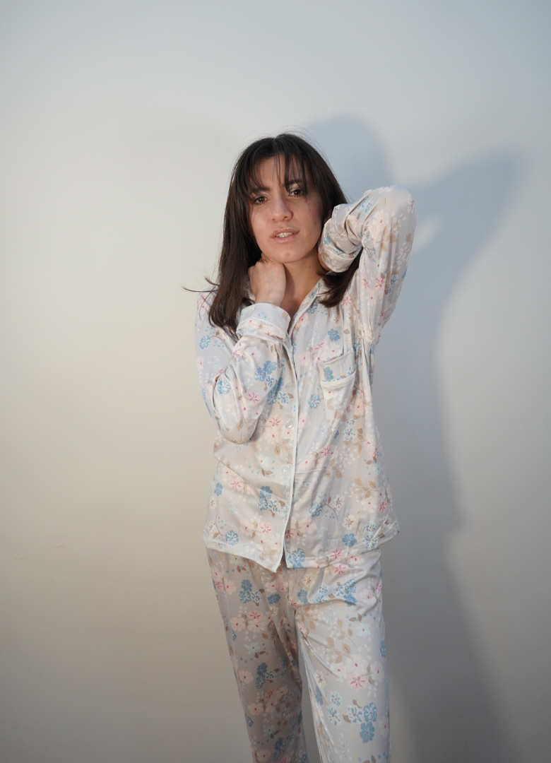 Pijama print floral