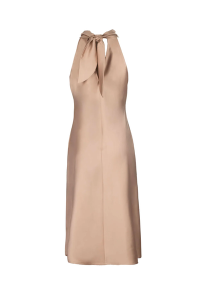 Plain nude dress