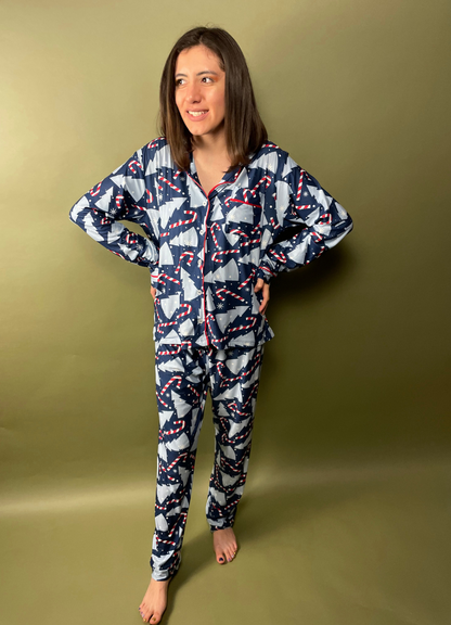 Christmas pajamas candy sweets