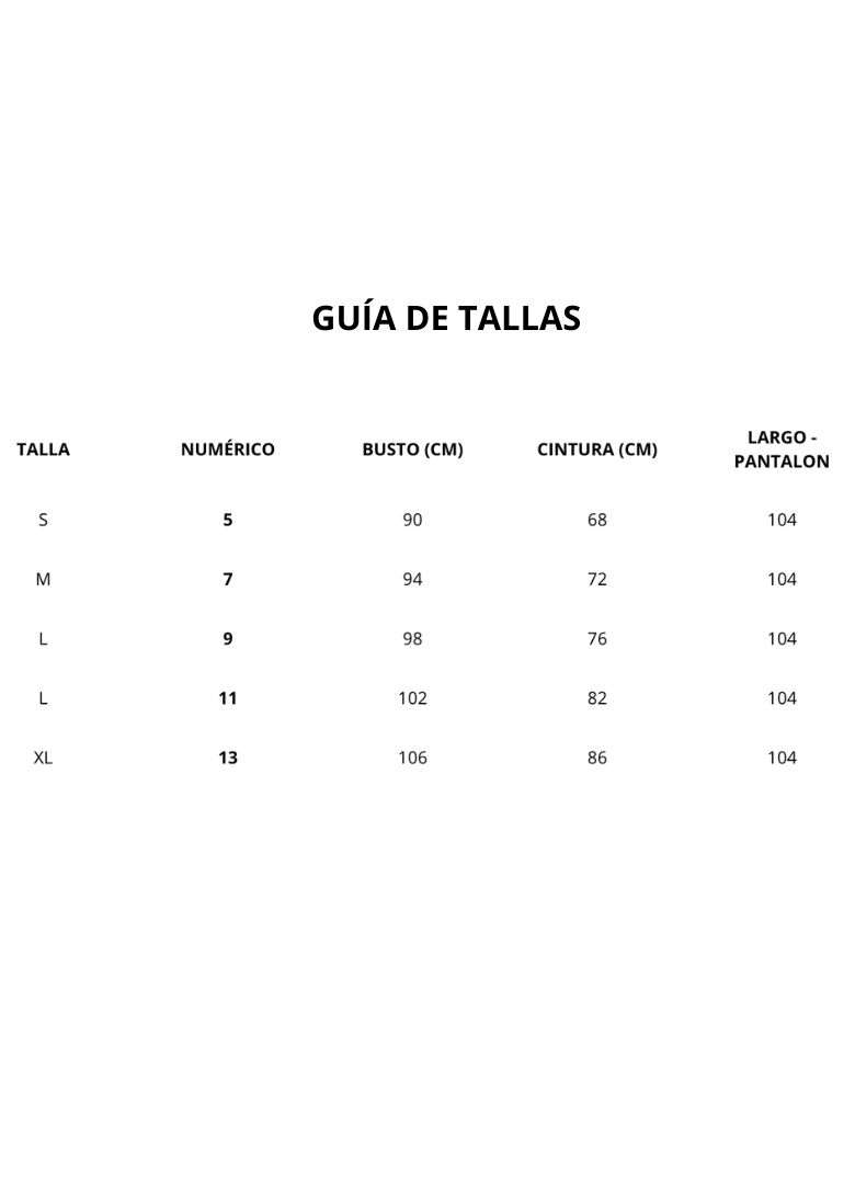 Set dos piezas naranja