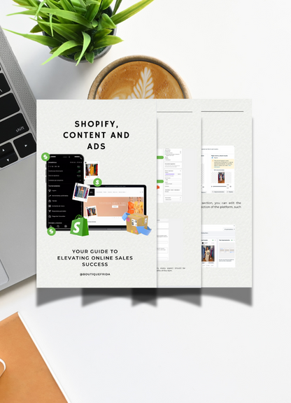 Shopify, content and Ads: Ebook