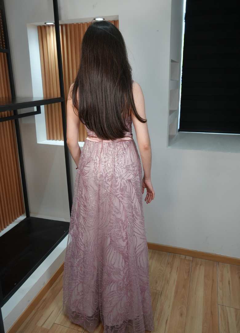 Vestido shakira rosa