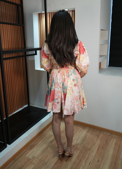 Yellow bow dress