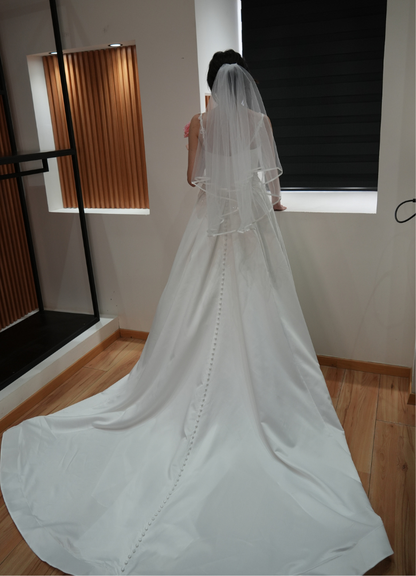 Vestido bridal cauda