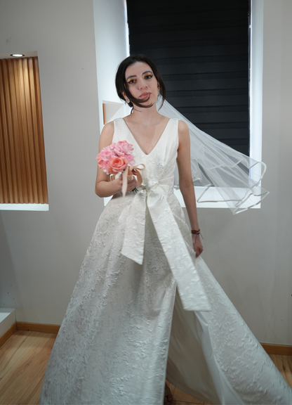 Vestido bridal clásico