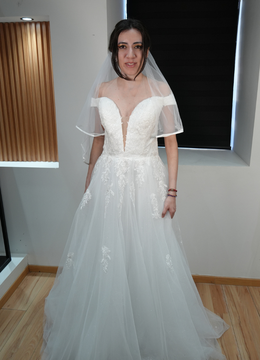 Vestido bridal tul