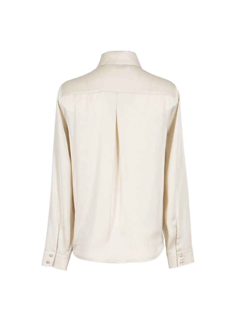 Blusa camisera color Ivory