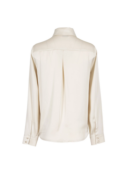 Blusa camisera color Ivory